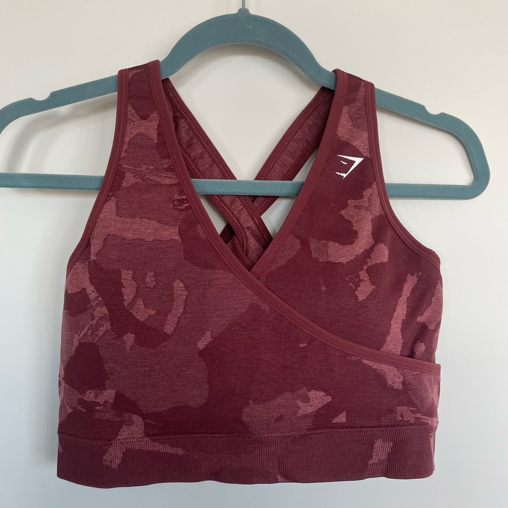 Gymshark camo tank ~ brand new, never worn